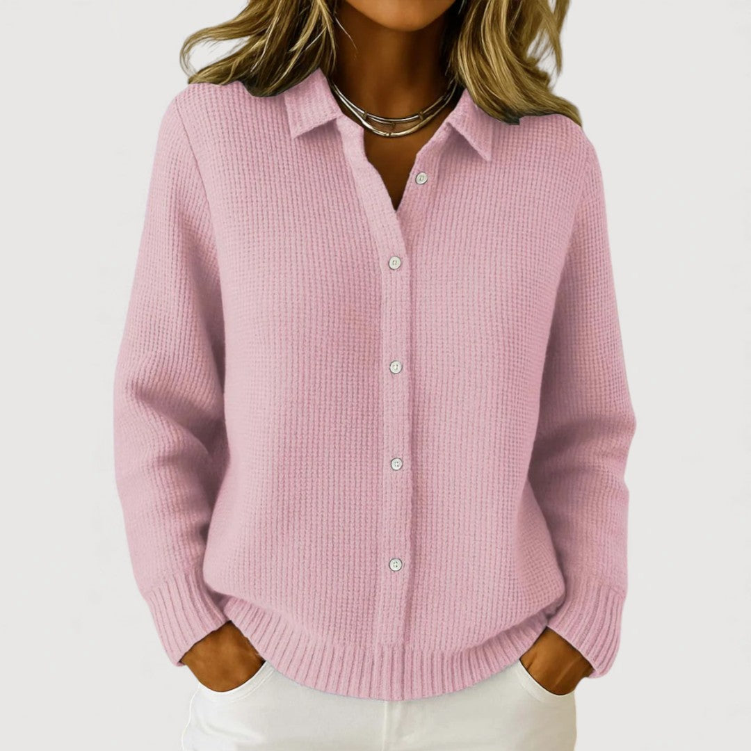 Cardigan cu nasturi Aaliyah — imagine 3