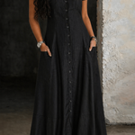 Adalynn - rochie lungă din denim — imagine 4
