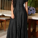 Adalynn - rochie lungă din denim — imagine 5