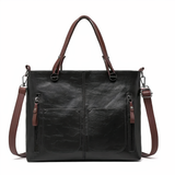 Alexandra - Geantă crossbody retro emblematică din poliuretan, piele ecologică — imagine 2