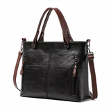 Alexandra - Geantă crossbody retro emblematică din poliuretan, piele ecologică — imagine 8
