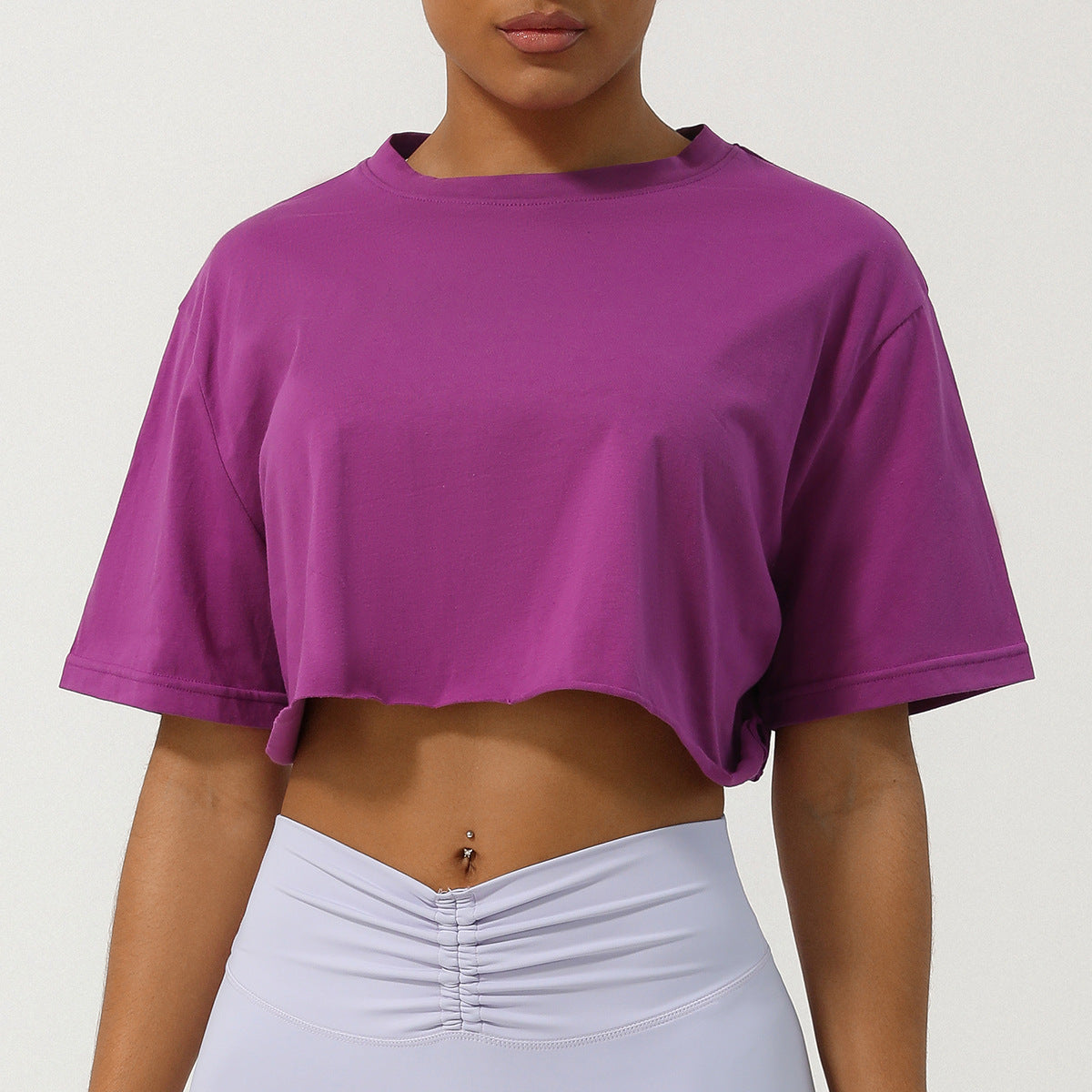 Alyssa - Tricou scurt cu croială lejeră — imagine 1
