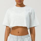 Alyssa - Tricou scurt cu croială lejeră — imagine 2