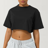 Alyssa - Tricou scurt cu croială lejeră — imagine 5