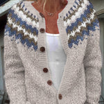 Alyssa - Cardigan islandez retro — imagine 2