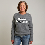 Amanda - Pulover retro tricotat — imagine 2