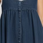 Amara - rochie maxi retro din denim — imagine 4