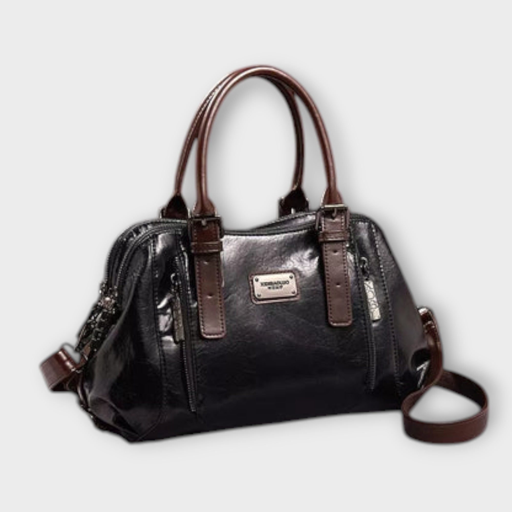 Amelia - geantă de umăr retro elegantă pentru femei — imagine 3