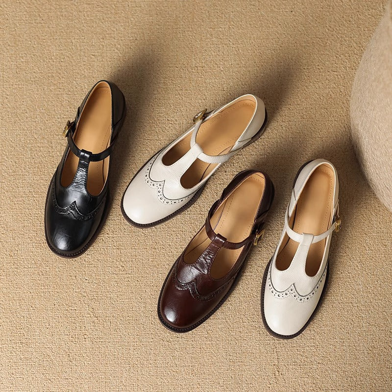 Amelie - pantofi clasici cu barete pentru femei — imagine 9