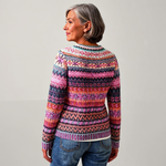 Amy - Pulover retro tricotat — imagine 3