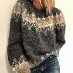 Angela - Pulover retro tricotat — imagine 1