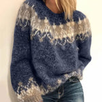 Angela - Pulover retro tricotat — imagine 2