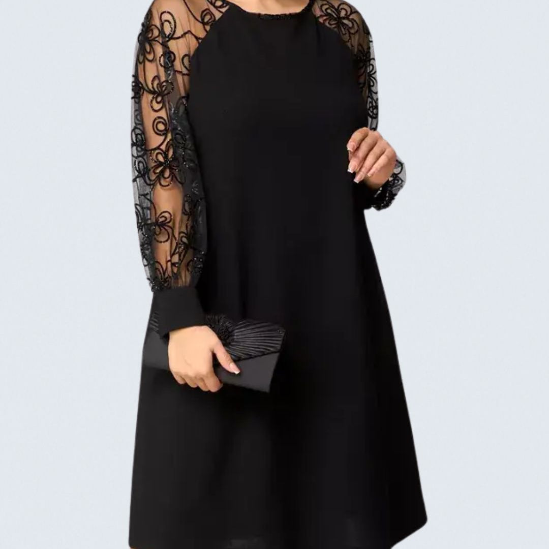 Anna - rochie midi clasică — imagine 1