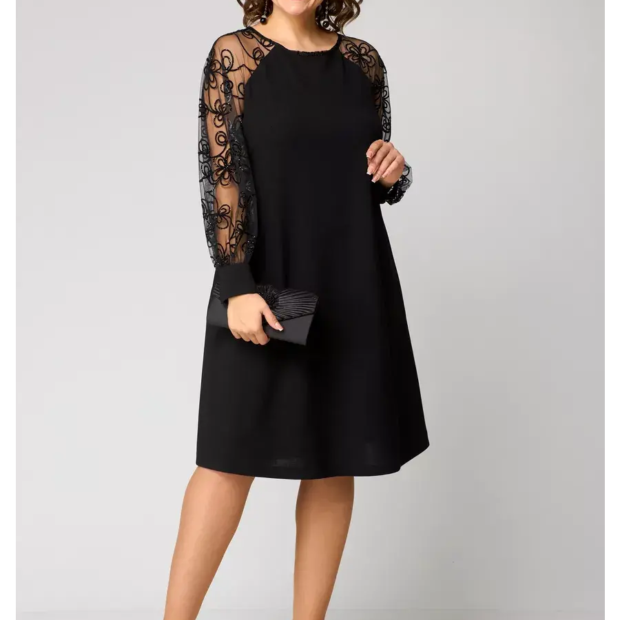Anna - rochie midi clasică — imagine 2