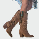 Annelie - ghete confortabile din piele — imagine 1