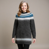 Aprilie - pulover retro tricotat — imagine 2