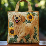 Melody - geantă matlasată, golden retriever — imagine 1