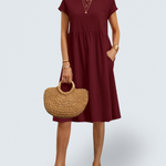 Aria - rochie casual cu buzunar — imagine 1