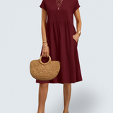 Aria - rochie casual cu buzunar — imagine 1