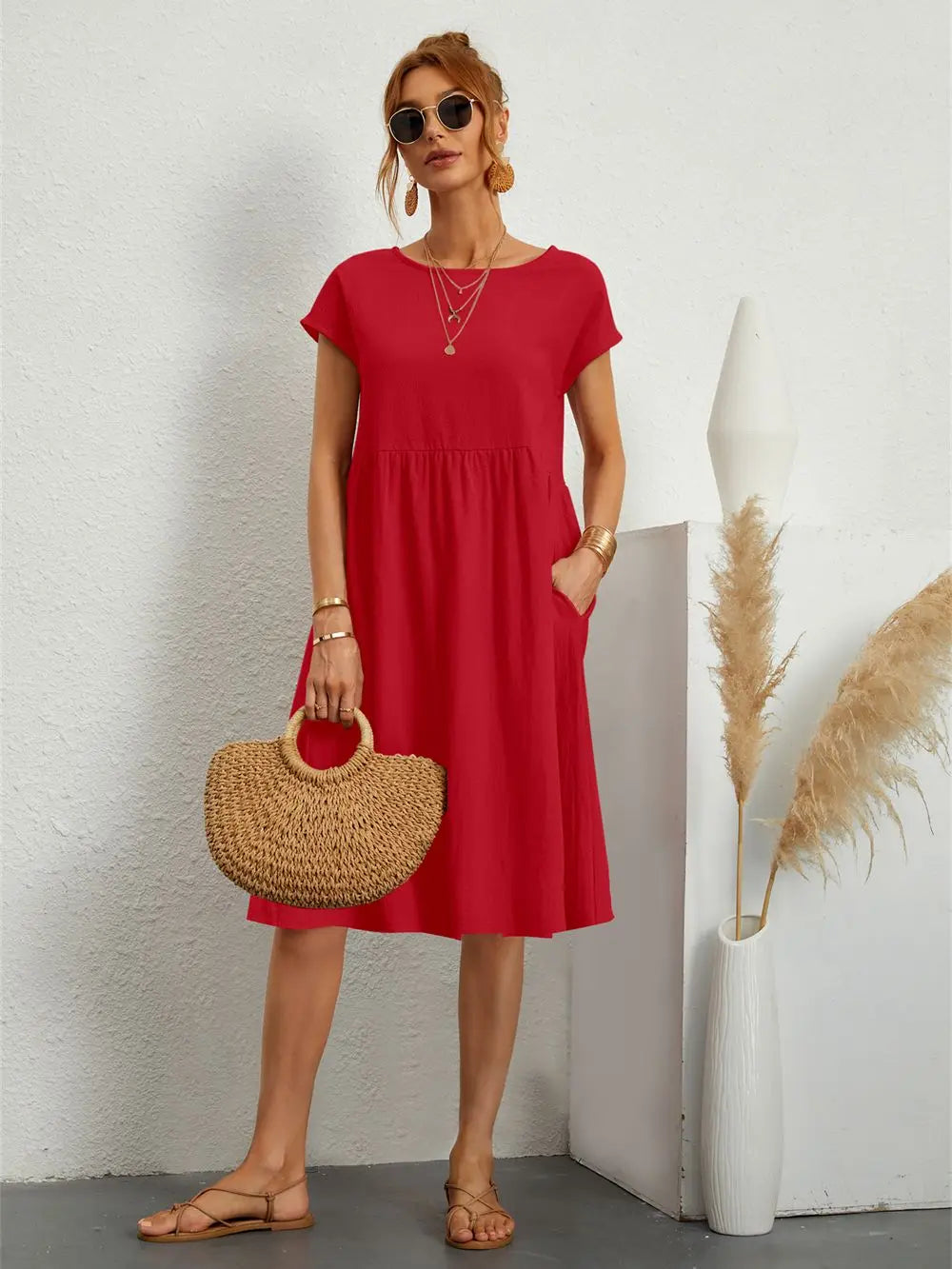 Aria - rochie casual cu buzunar — imagine 2