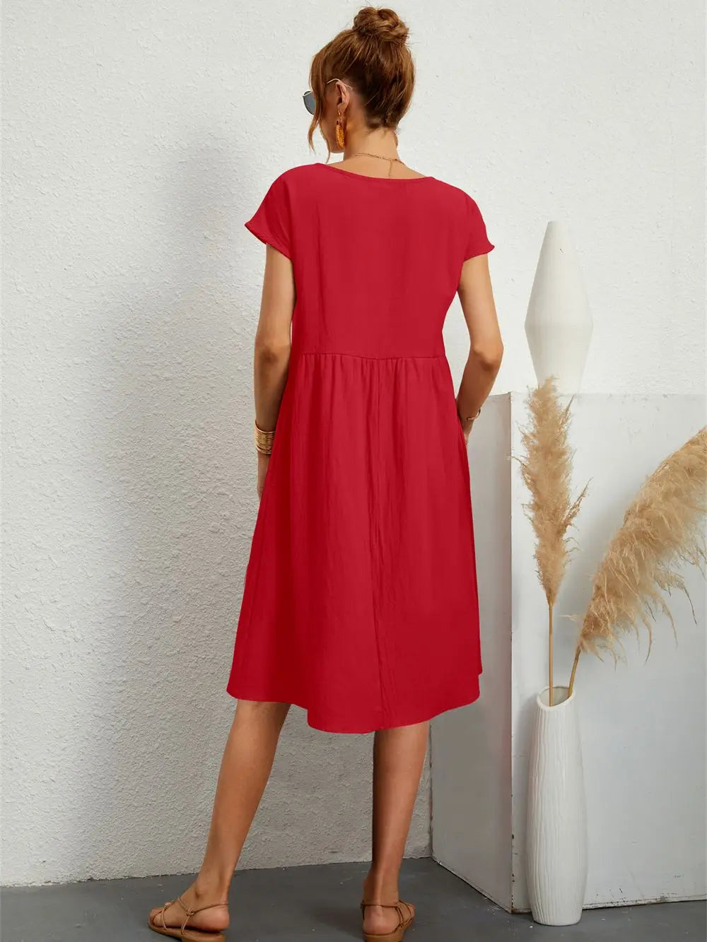 Aria - rochie casual cu buzunar — imagine 3