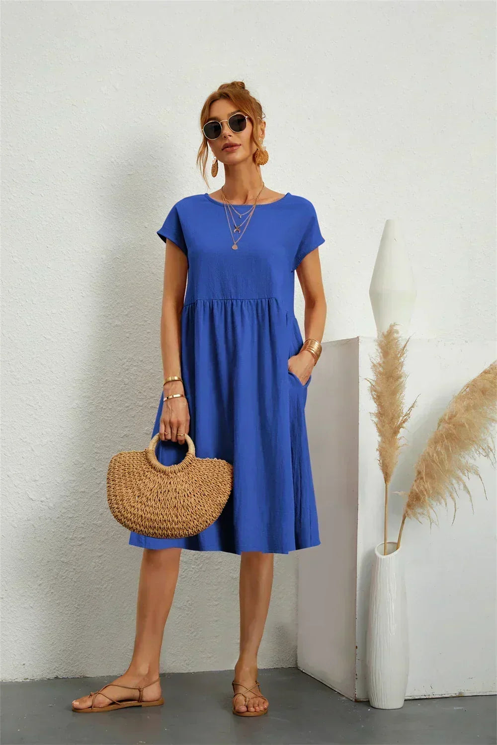 Aria - rochie casual cu buzunar — imagine 8