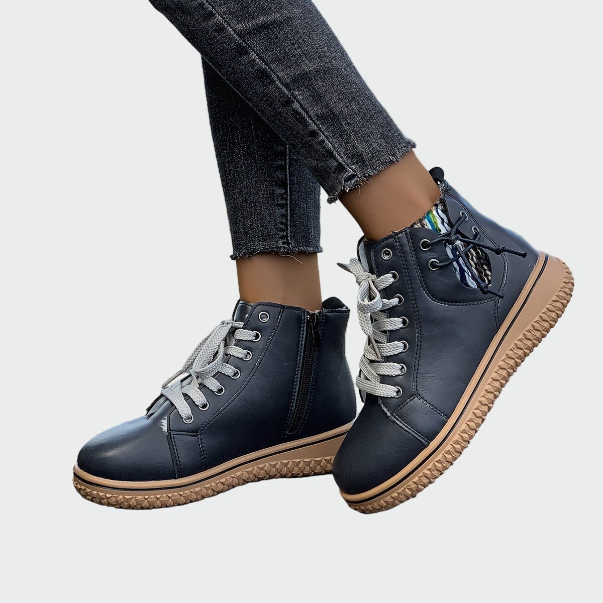 Armgard - ghete din piele pentru gleznă — imagine 1