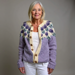 Ashley - Cardigan islandez retro — imagine 1