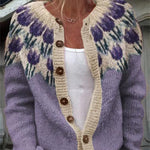 Ashley - Cardigan islandez retro — imagine 2
