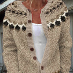 Avery - cardigan islandez retro — imagine 2