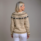 Avery - cardigan islandez retro — imagine 3