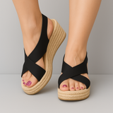 Bailey - sandale elegante tip espadrilă — imagine 3