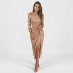 Bailey - rochie elegantă cu umerii goi — imagine 1