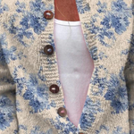 Bailey - Pulover cardigan tricotat retro — imagine 2