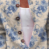 Bailey - Pulover cardigan tricotat retro — imagine 2