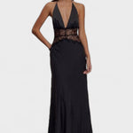 Bethany - Rochie din dantelă și satin — imagine 1