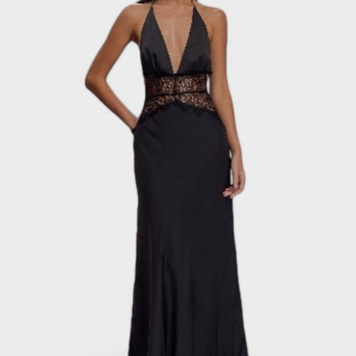 Bethany - Rochie din dantelă și satin — imagine 1