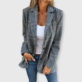 Bethany - sacou elegant cu model în carouri — imagine 2