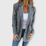 Bethany - sacou elegant cu model în carouri — imagine 4
