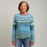 Bethany - Pulover retro tricotat — imagine 2