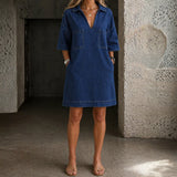 Bree - rochie casual din denim — imagine 1