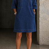 Bree - rochie casual din denim — imagine 2