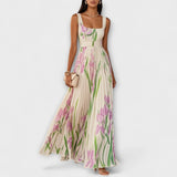 Bree - rochie maxi din șifon — imagine 1