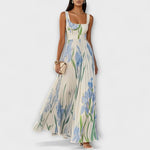 Bree - rochie maxi din șifon — imagine 5