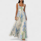 Bree - rochie maxi din șifon — imagine 5