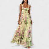Bree - rochie maxi din șifon — imagine 7