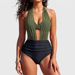Brenda - Costume de baie 2 în 1 cu talie înaltă și control al abdomenului — imagine 10