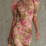 Brenda - rochie maxi retro — imagine 3