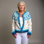 Brielle - cardigan islandez retro — imagine 1