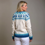Brielle - cardigan islandez retro — imagine 3